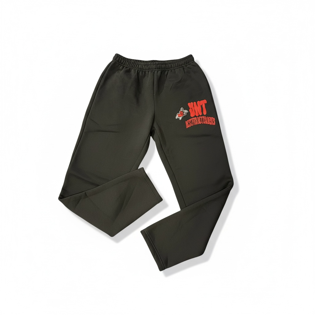 Open bottom sweatpants