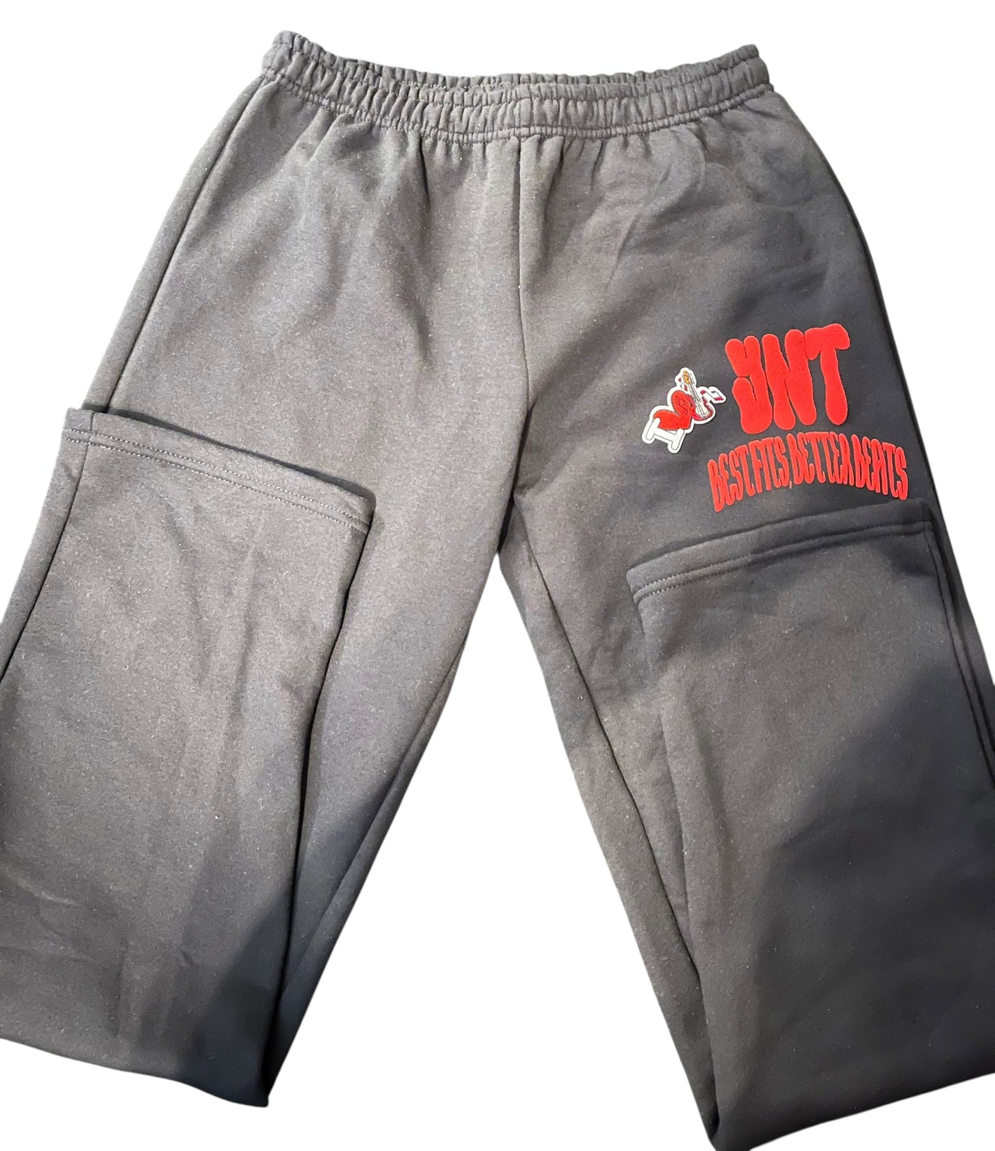 Open bottom sweatpants